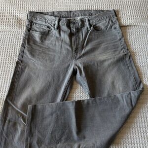 Levi's Men's Charcoal Straight Jeans